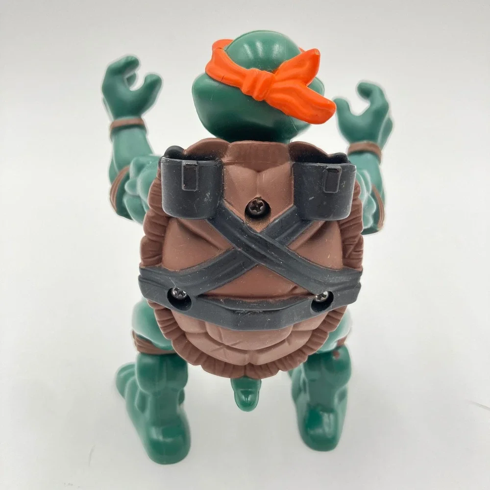 Vintage 1993 Playmates TMNT Black Belt Boxer Mike Action Figure Complete